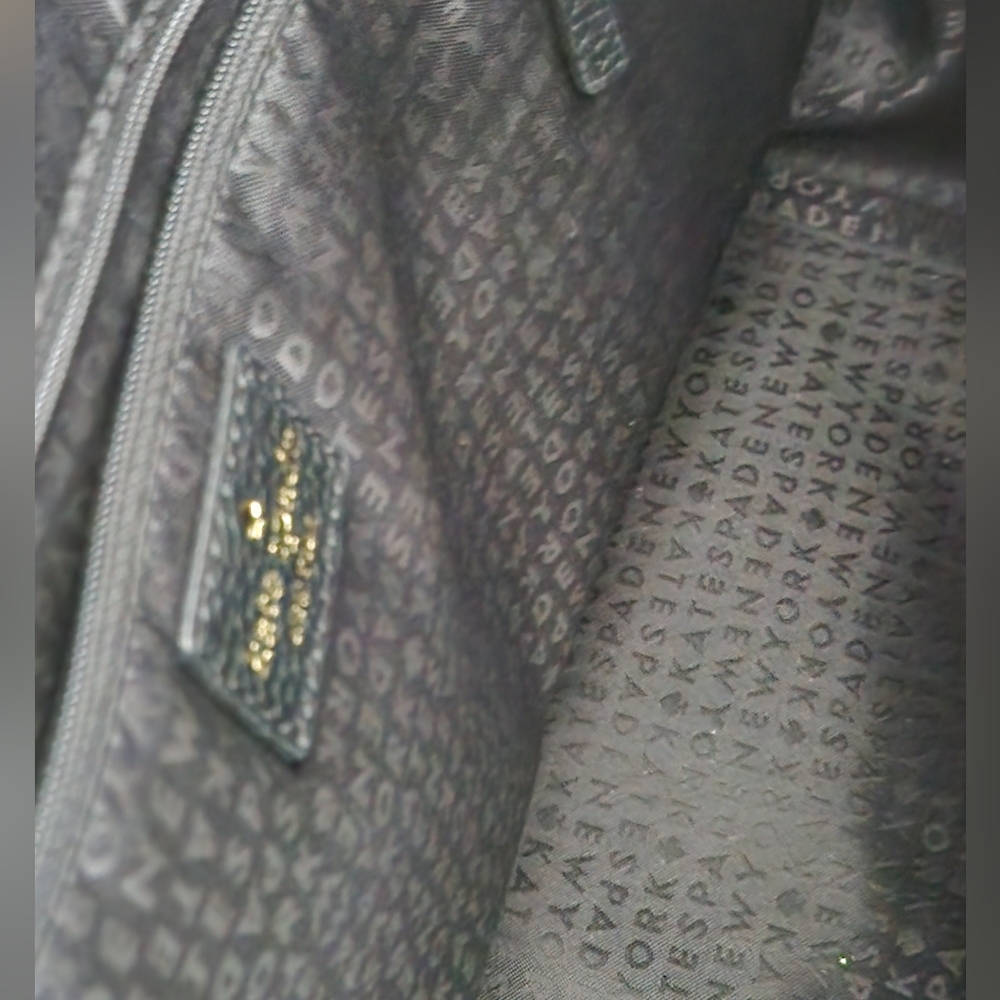 Kate Spade Black Leather Tote Bag - Picture 2 of 5